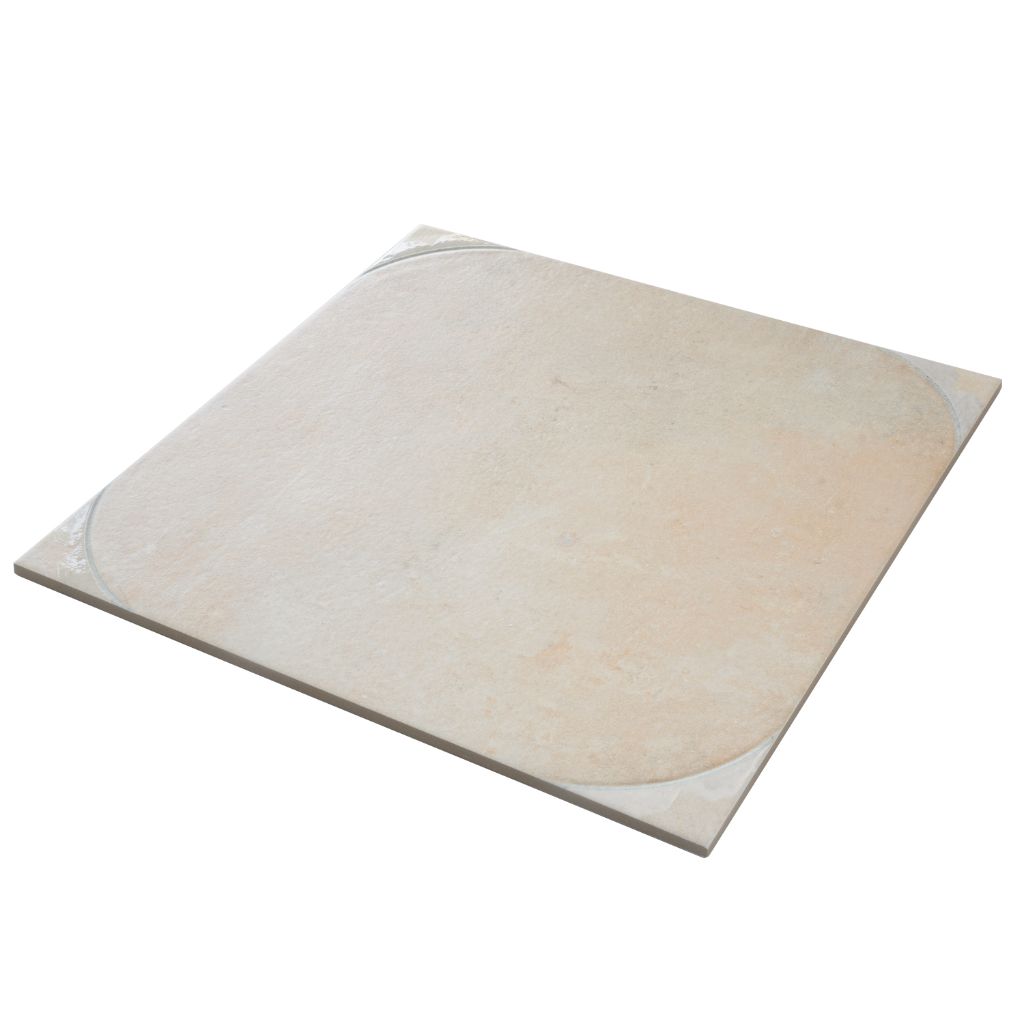 Citadel 17.42 in. x 17.42 in. Matte Beige Porcelain Large Format Wall and Floor Tile (14.75 sq ft/case) - 7 Pack - Sample