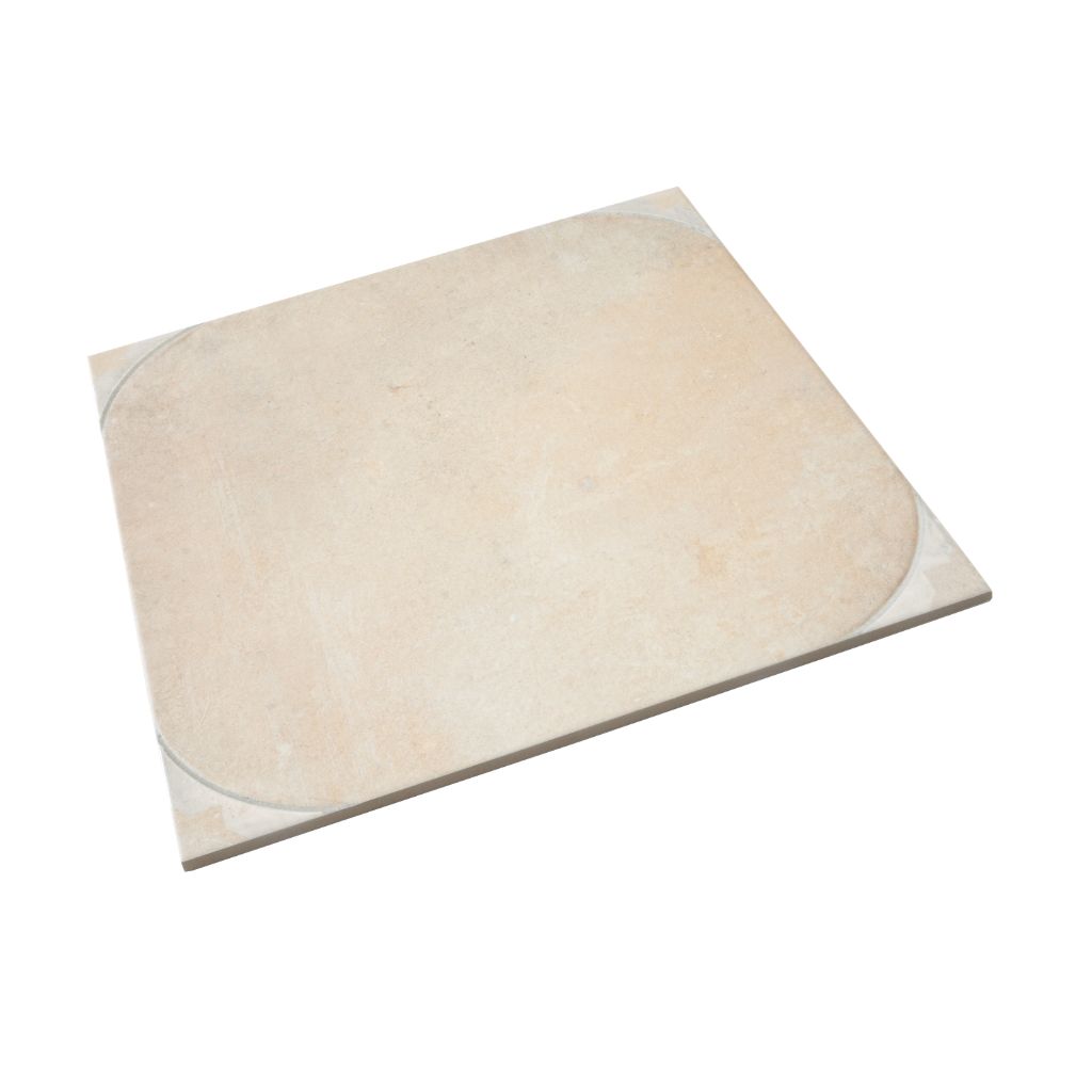 Citadel 17.42 in. x 17.42 in. Matte Beige Porcelain Large Format Wall and Floor Tile (14.75 sq ft/case) - 7 Pack