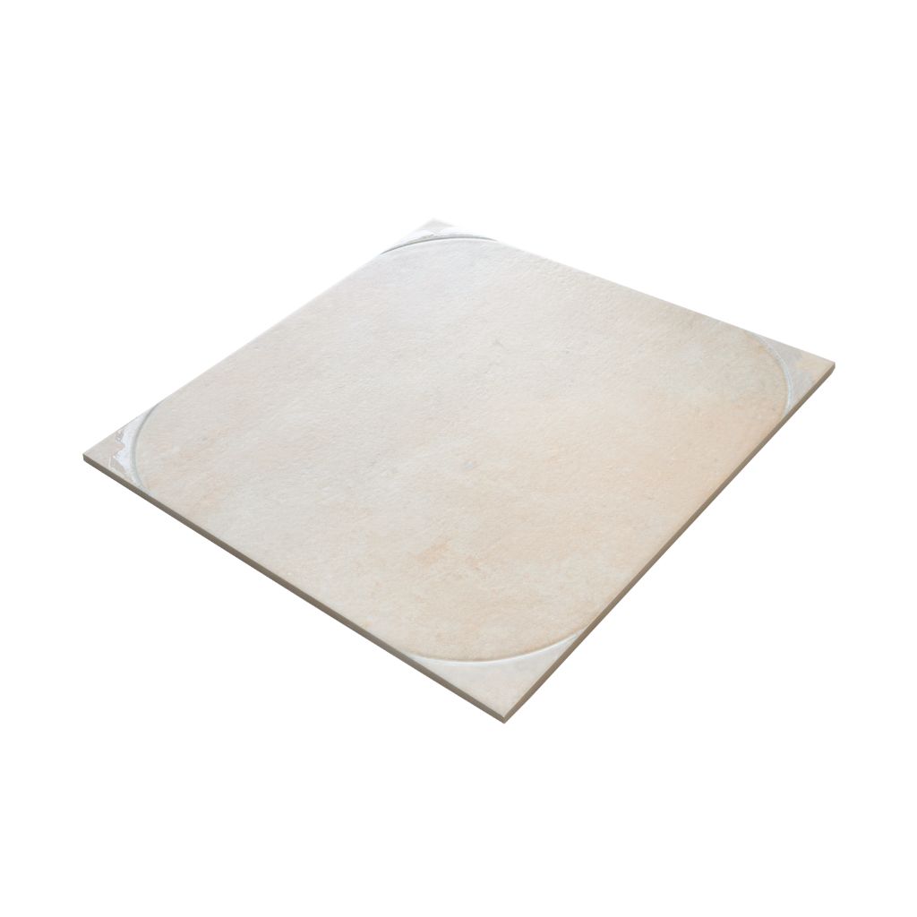 Citadel 17.42 in. x 17.42 in. Matte Beige Porcelain Large Format Wall and Floor Tile (14.75 sq ft/case) - 7 Pack