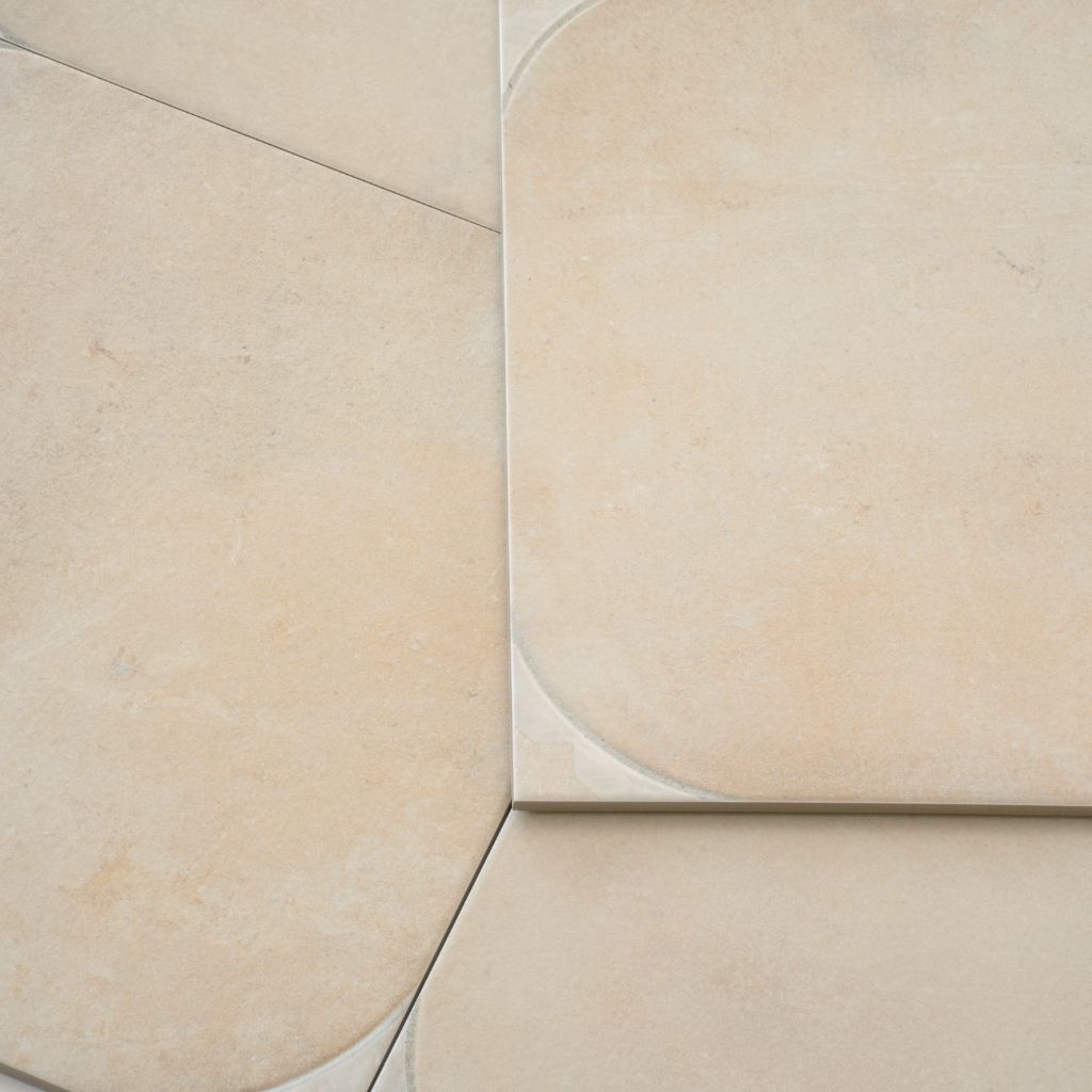 Citadel 17.42 in. x 17.42 in. Matte Beige Porcelain Large Format Wall and Floor Tile (14.75 sq ft/case) - 7 Pack - Sample