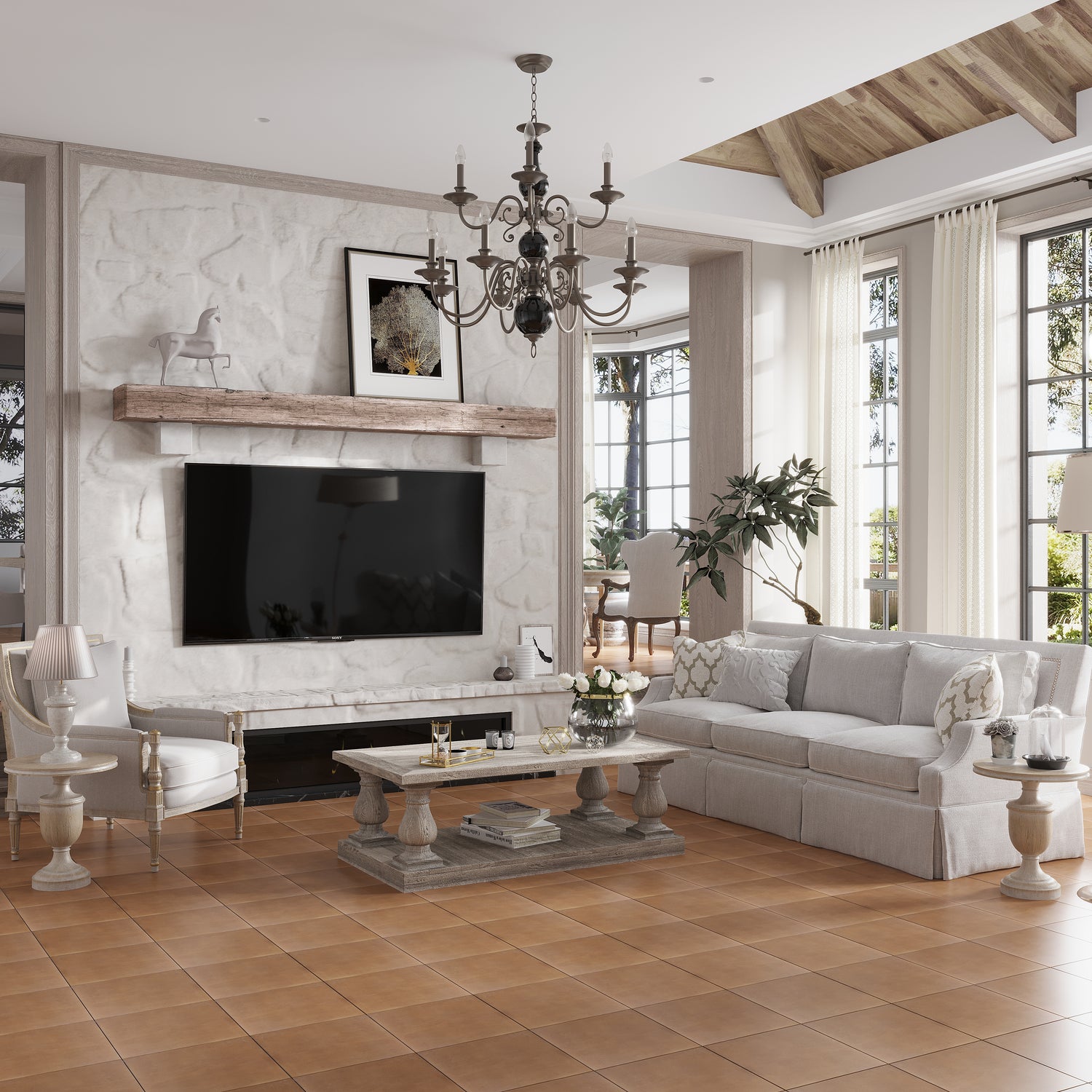 Rustic Terracotta 13x13 Matte Plain Porcelain Tile (8 pack, 10.76 sq ft/case)