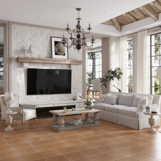 Rustic Terracotta 13x13 Matte Plain Porcelain Tile (8 pack, 10.76 sq ft/case)