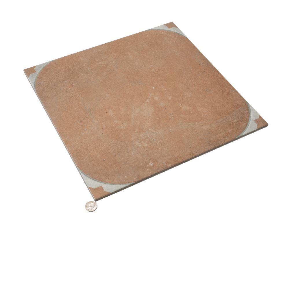 Citadel 17.42 in. x 17.42 in. Matte Brown Porcelain Large Format Wall and Floor Tile (18 Cases, 265.50 sq ft/Pallet)