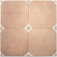 Citadel 17.42 in. x 17.42 in. Matte Brown Porcelain Large Format Wall and Floor Tile (14.75 sq ft/case) - 7 Pack