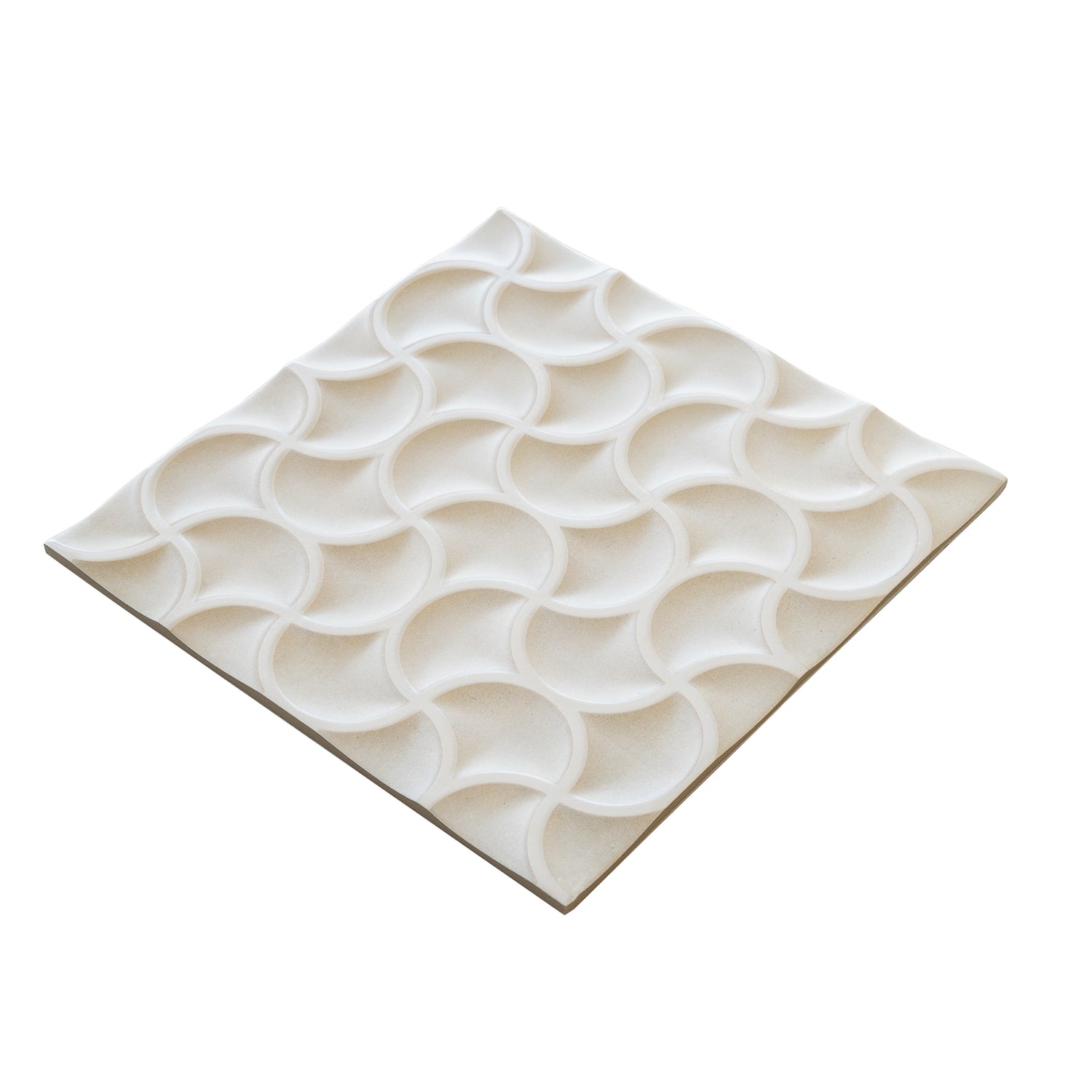 Citadel 13x13 Soft Beige Terracotta Porcelain Lattice Wall Tile (9 Pack, 9.57 sq ft/case)