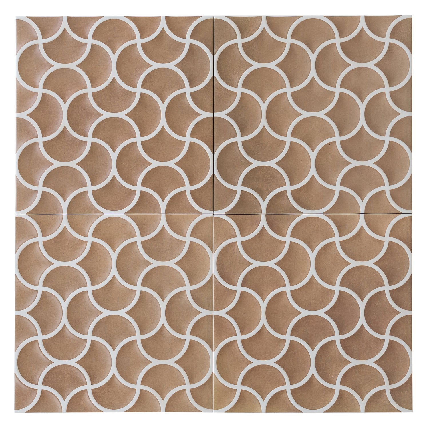 Citadel 13x13 Rustic Terracotta Porcelain Lattice Wall Tile (9 Pack, 9.57 sq ft/case) - Sample
