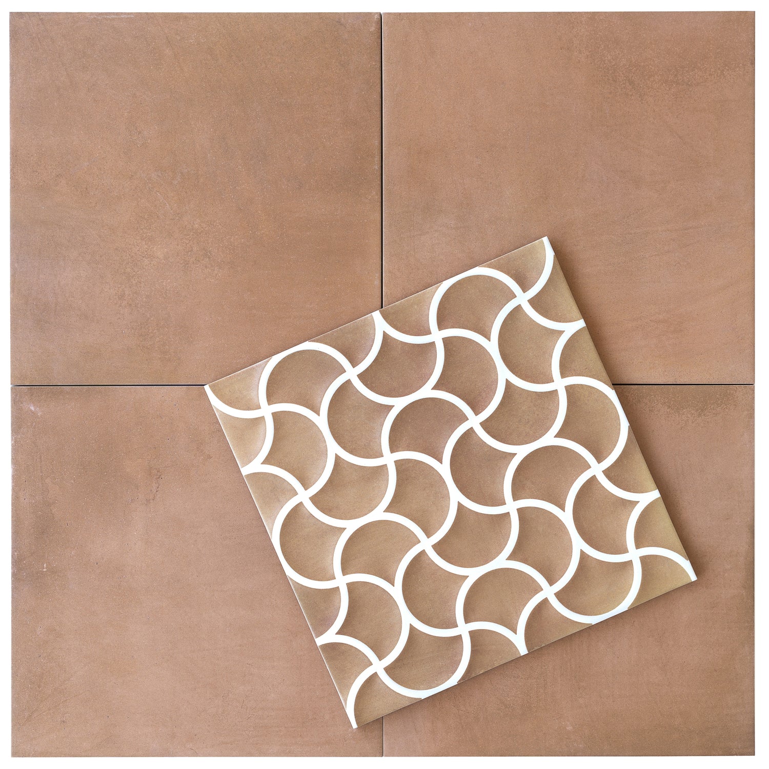 Citadel 13x13 Rustic Terracotta Porcelain Lattice Wall Tile (9 Pack, 9.57 sq ft/case)