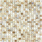 Beige 12x12 Glossy Uniform Square Glass Mosaic Tile (20 pack, 18.69 sq ft/case) - Sample