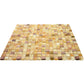 20-pack Mingles 11.6 in. x 11.6 in. Glossy Beige and Pearl Glass Mosaic Wall and Floor Tile (18.69 sq ft/case)