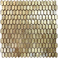 Shimmer Gold Glossy Glass Tile