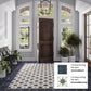 Midnight Navy 8x8 Matte Square Porcelain Tile (15 pack, 6.46 sq ft/case)