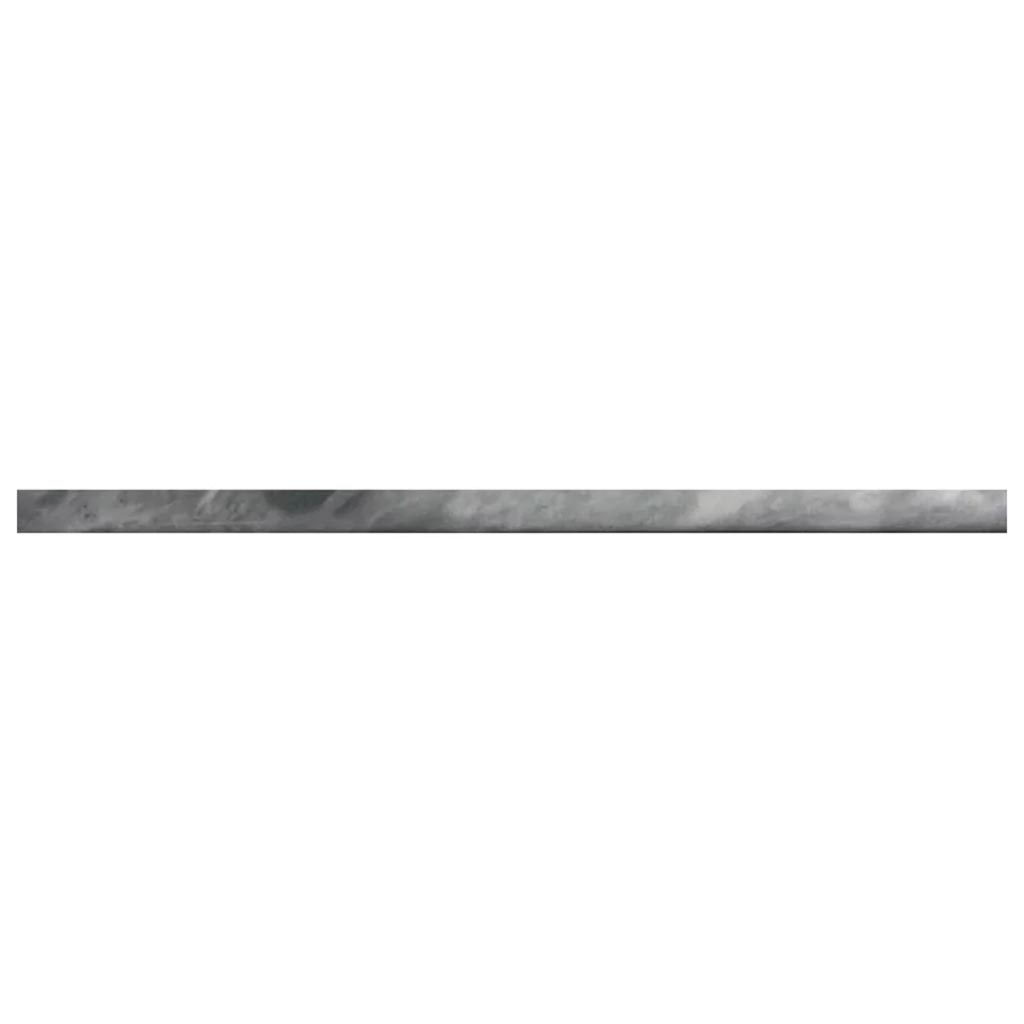 Gray 0.5x12 Honed Marble Pencil Tile Trim (10 pack, 0.5 sq ft/case) - Sample