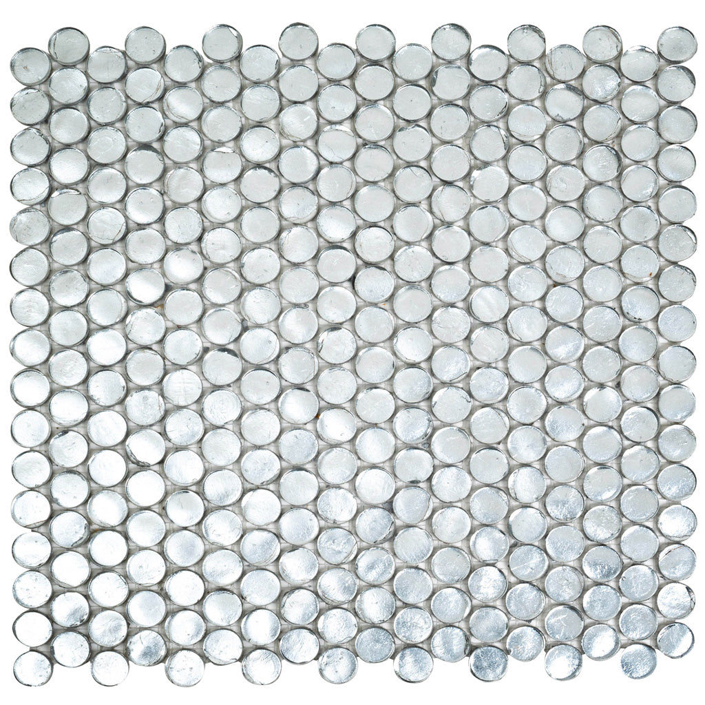 12x12 Silver Mosaic Tile Cost