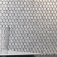 Silver 12x12 Penny Round Glossy Glass Mosaic Tile (7 Cases, 72.38 sqft/Pallet)