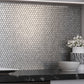 Silver 12x12 Penny Round Glossy Glass Mosaic Tile (7 Cases, 72.38 sqft/Pallet)