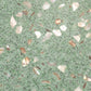 Sample - Mint Green with Copper flecks 9x8 Glossy Shell, Terrazzo Hexagon Tile (1.8 sq ft/case, 5-Pack)