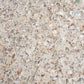 Sample - Ivory White with Copper flecks 9x8 Glossy Shell, Terrazzo Hexagon Tile (1.8 sq ft/case, 5-Pack)