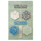 Sample - Mint Green with Copper flecks 3x12 Glossy Shell, Terrazzo Elongated Subway Tile (5 sq ft/case, 20-Pack)