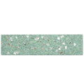 Sample - Mint Green with Copper flecks 3x12 Glossy Shell, Terrazzo Elongated Subway Tile (5 sq ft/case, 20-Pack)
