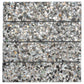 Sample - Black with Amber Pearl flecks 3x12 Glossy Shell, Terrazzo Elongated Subway Tile (5 sq ft/case, 20-Pack)