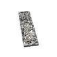 Sample - Black with Amber Pearl flecks 3x12 Glossy Shell, Terrazzo Elongated Subway Tile (5 sq ft/case, 20-Pack)