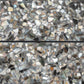 Sample - Black with Amber Pearl flecks 3x12 Glossy Shell, Terrazzo Elongated Subway Tile (5 sq ft/case, 20-Pack)