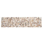 Sample - Ivory White with Copper flecks 3x12 Glossy Shell, Terrazzo Elongated Subway Tile (5 sq ft/case, 20-Pack)