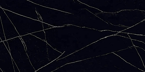 Black Marquina 24x48 Polished Porcelain Large Format Tile (2 pack, 15.5 sq ft/case)