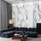 White with Blue-Gray 24x48 Polished Porcelain Large Format Tile (2 pack, 15.5 sq ft/case)