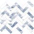 White with Blue-Gray