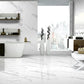 Statuary White 24x48 Polished Porcelain Large Format Tile (2 pack, 15.5 sq ft/case)