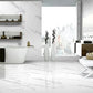 Statuary White 24x48 Polished Porcelain Large Format Tile (2 pack, 15.5 sq ft/case) - Sample
