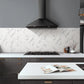 Statuary White 11x12 Polished Herringbone Porcelain Mosaic Tile (5 pack, 4.76 sq ft/case) - Sample