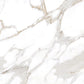 White with Gray-Gold 24x24 Polished Square Porcelain Large Format Tile (4 pack, 15.5 sq ft/case) - Sample