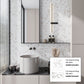 White with Gray-Gold 24x48 Polished Porcelain Large Format Tile (2 pack, 15.5 sq ft/case)