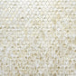 11x11 Gold and White Glossy Glass Mosaic Tile