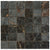dark steel gray with fiery orange