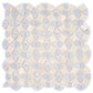 Snow White 11x11 Glossy Square Glass Mosaic Tile (10 pack, 8.1 sq ft/case) - Sample