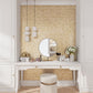 12x12 Shimmer Gold Glossy Glass Tile