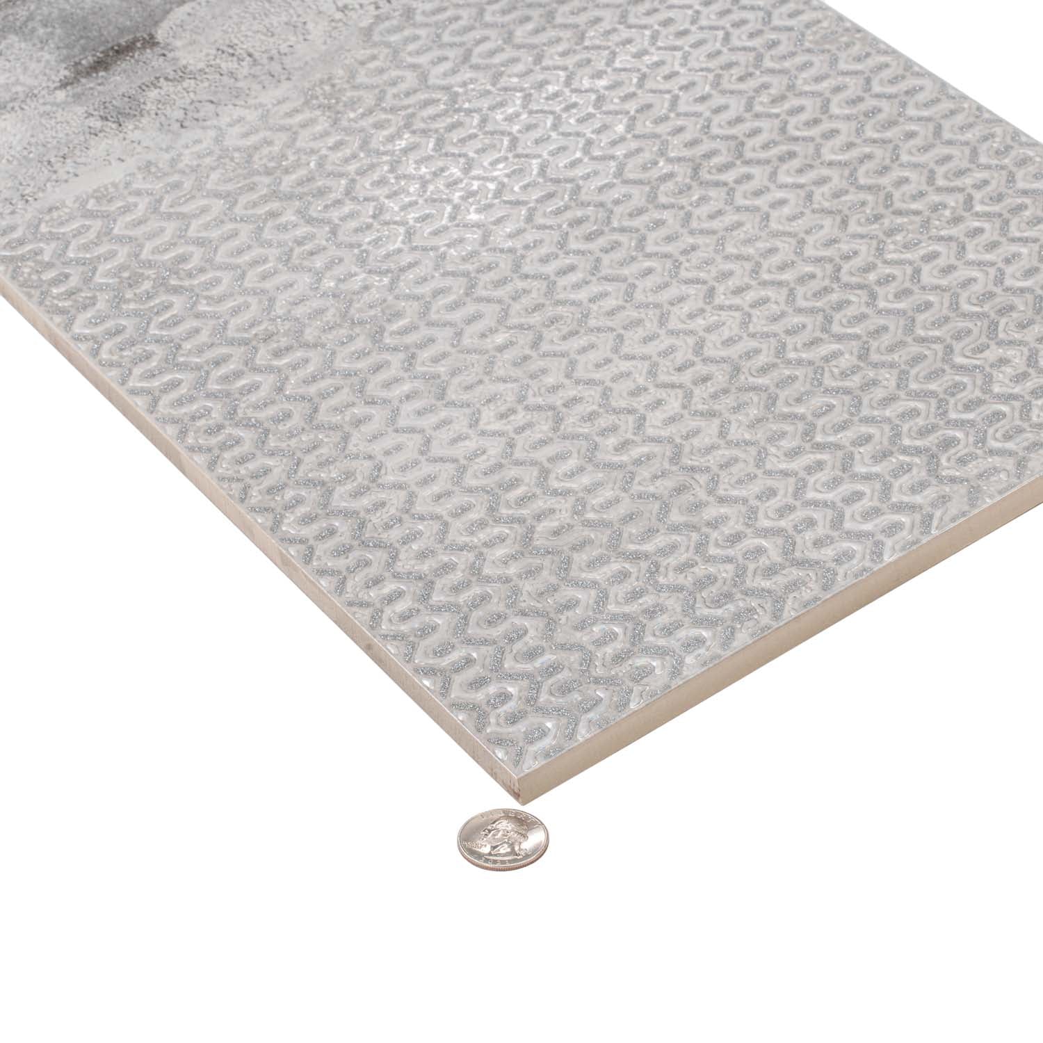 Gray 12x40 Matte Field Ceramic Tile (2 pack, 6.24 sq ft/case) - Sample