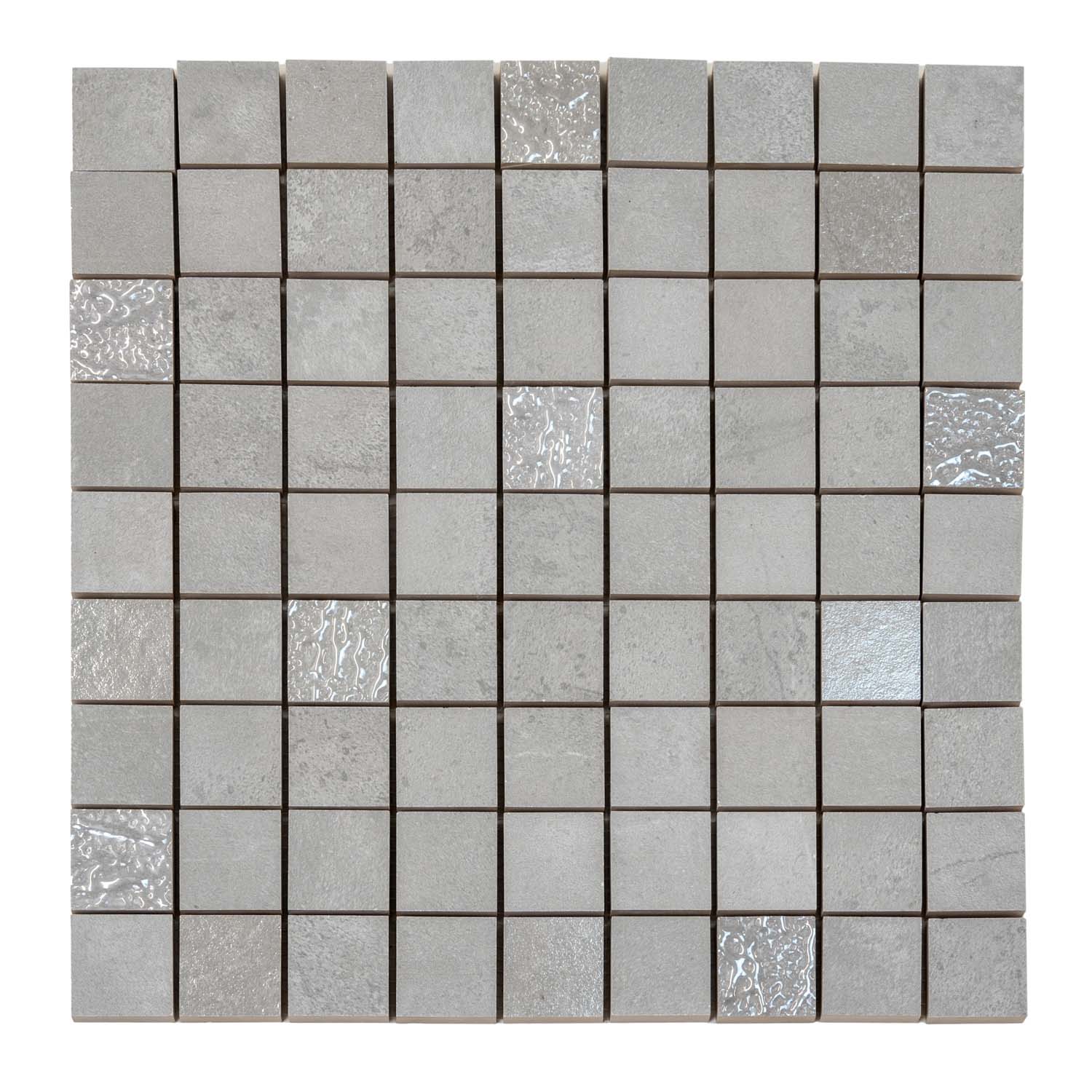 Gray 12x12 Matte Field Ceramic Mosaic Tile (10 pack, 10.68 sq ft/case) - Sample
