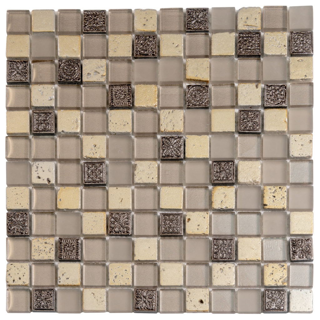 12x12 Beige Square Tile