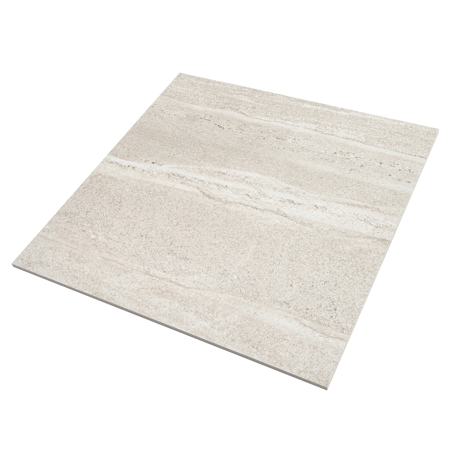 Arenza 24x24 Warm Beige Porcelain Large Format Stone-look Wall and Floor Tile (3 Pack, 11.63 sq ft/case) - Sample