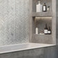 13x13 Gray and White Tile