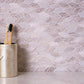 Beige 12x12 Polished Etched Hexagon Marble Mosaic Tile (5 pack, 4.92 sq ft/case) - Sample