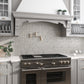 Wooden Grey 12x12 Polished Etched Hexagon Marble Mosaic Tile (5 pack, 4.92 sq ft/case)