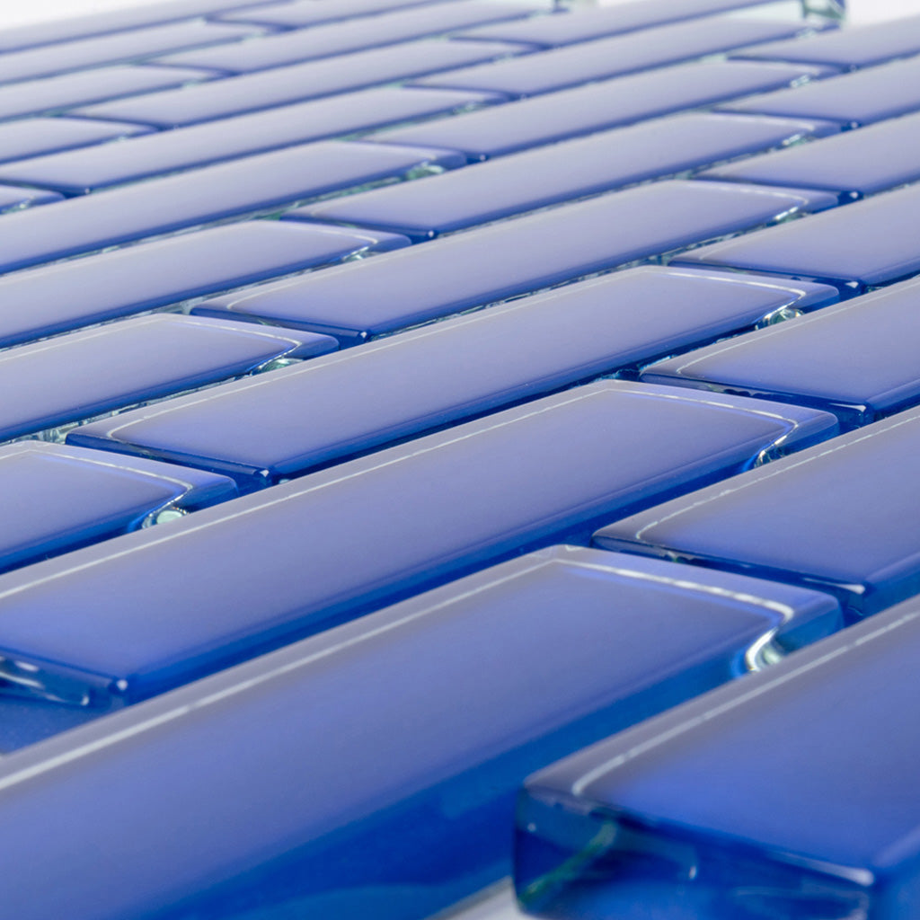 12x12 Cobalt Blue Polished Tile