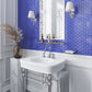 Cobalt Blue 12x12 Glossy Brick Glass Mosaic Tile (28 Cases, 137.76.9 sqft/Pallet)