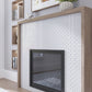 White 12x12 Glossy Brick Glass Mosaic Tile (5 pack, 4.92 sq ft/case) - Sample