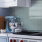 Stone Blue 12x12 Glossy Brick Glass Mosaic Tile (5 pack, 4.92 sq ft/case) - Sample